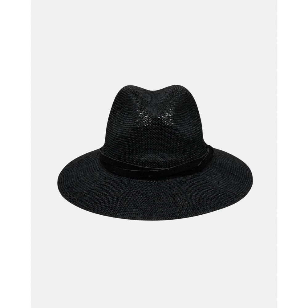 Elegant Black Women's Fedora Hat